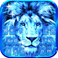 Neon Lion Keyboard & Wallpaper