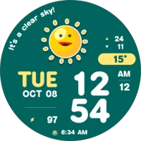 NW068: Digital watch face
