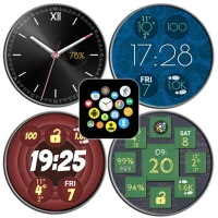 Bubble Cloud Watch face pack