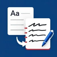 Text to Handwriting Converter