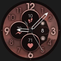 Modern Analog Watch Face