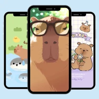 kawaii capybara wallpaper HD