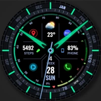 WFP 323 Analog Watch Face