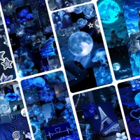 Blue Wallpaper 4K