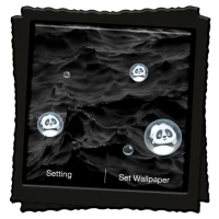 Black Water Live Wallpaper