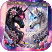 LED Keyboard: Love Unicorn