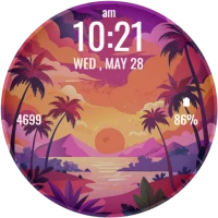 Sunset Serenity WatchFace