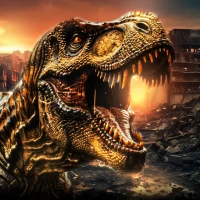 Dino T Rex City Attack