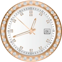 Gold Watch Face