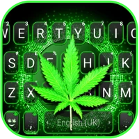 Digital Glow Weed Theme