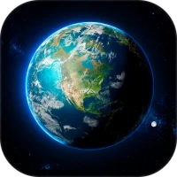 Globe 3D Earth: World Map Live