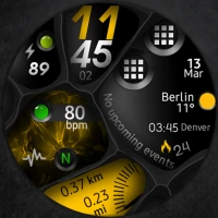 Digital Watch Face CRC044