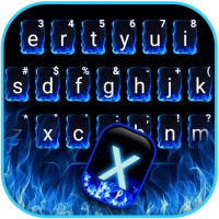Fire Blue Neon Theme