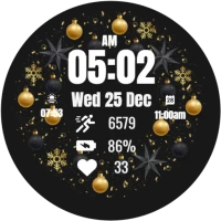 Christmas Frames Watch Face