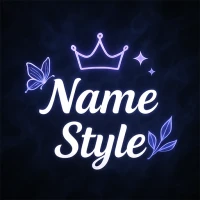 Name To Style - Name Art