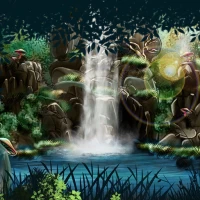 3D Waterfall Live Wallpaper