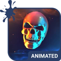 Skull Keyboard & Wallpaper
