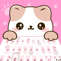 Cat Keyboard: DIY Wallpaper