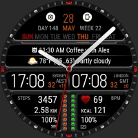 Futorum H7.5 Analog watch face