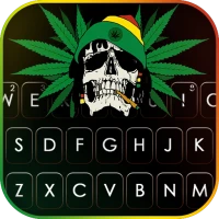 Weed Reggae Skull Theme