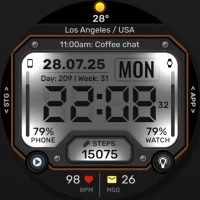 WFP 152 Old school watch face