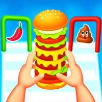 Burger Stack 3D: Cooking Games