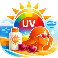 UV Index Widget & SPF Forecast