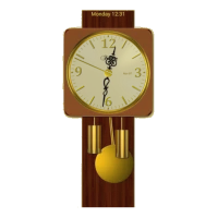 Modern Pendulum Wall Clock