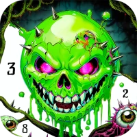 Crazy Color: Color by Number