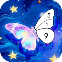 Dreamy Painting-Coloring Book