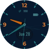 Divers Blue Watch Face