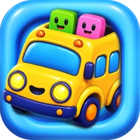 Pixel Drop: Bus Puzzle