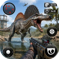 Wild Dinosaur Hunting Games 3D