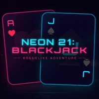 Neon 21: Blackjack Roguelike