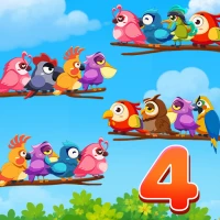 Bird Sort 4: Color Puzzle