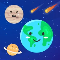 Planet Earth in Solar System