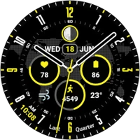 PIXEL WORLD PRO Watch Face