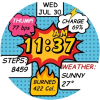 POP Time Watch Face