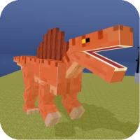 Blocky Dino Park: Spino Strike