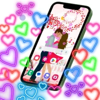 Neon Love 4K Live Wallpaper