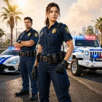 Police Sim Patrol Officer Game