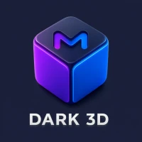 Morphic Dark: 3D Icon Pack