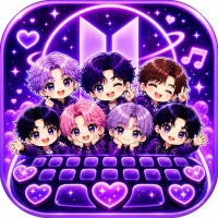 BTS Anime Theme keyboard
