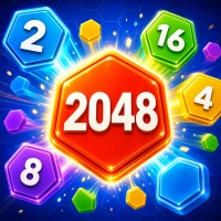 HexO48: 2048 Hex Puzzle