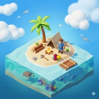 Island Survival: Craft & Build