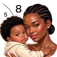 Black Lifestyle Coloring Book