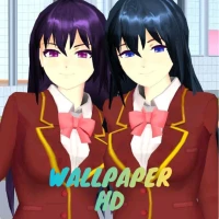 Sakura Wallpaper School Girls
