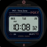 Classic Digital Watch Face