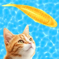 Fish game for cats: Fishing 2