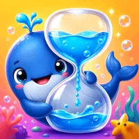 Kids Timer Visual Hourglass